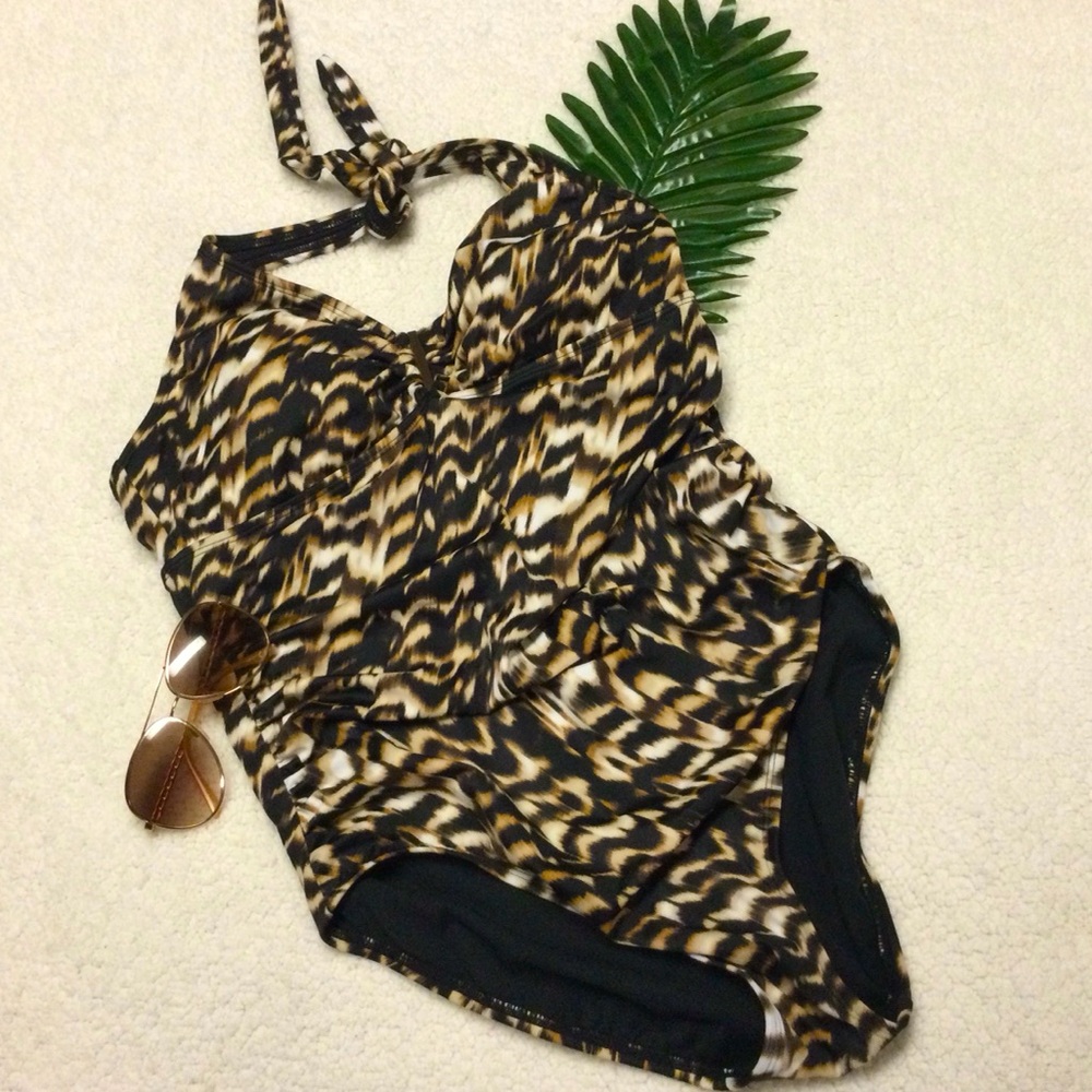 NWOT Aqua Green 1 Piece Swimsuit